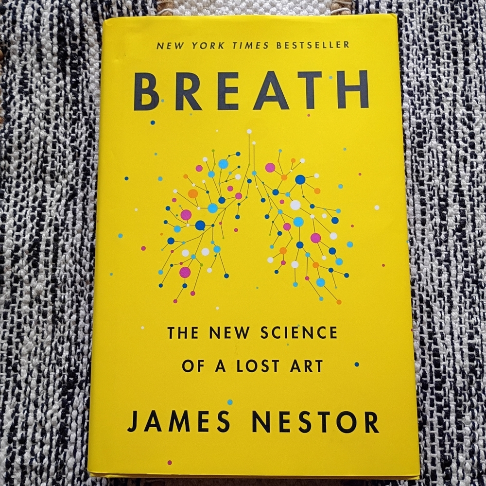 Barnes & Noble Yellow 'Breath' Book by James Nestor